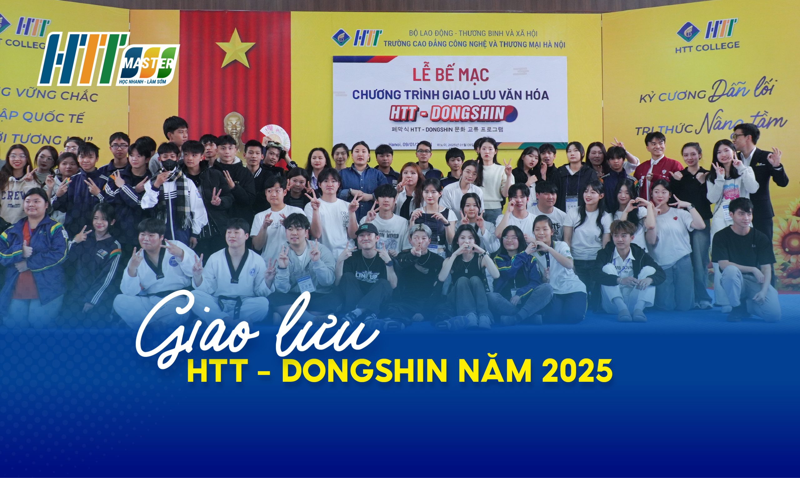 giao lưu quốc tế HTT Master - Dongshin năm 2025