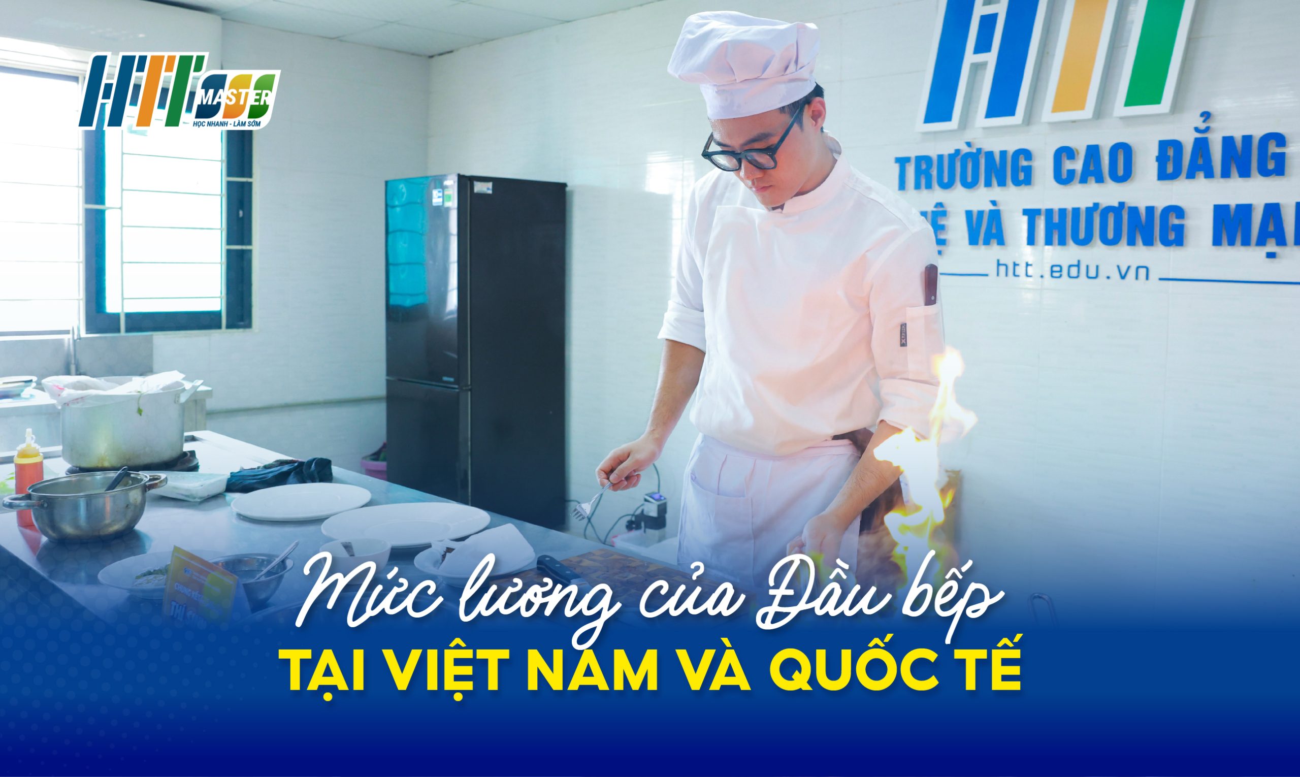 mức lương đầu bếp tại việt nam và quốc tế