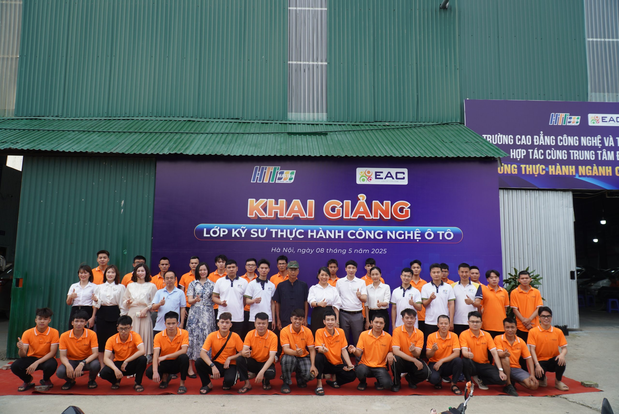 Khai giảng ngành Công nghệ Ô tô HTT Master 2025